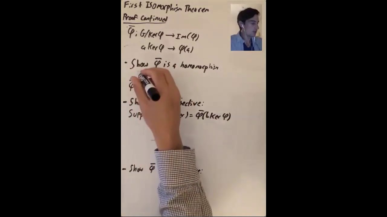 The First Isomorphism Theorem for Groups (Algebra 1: Lecture 6 Video 1)