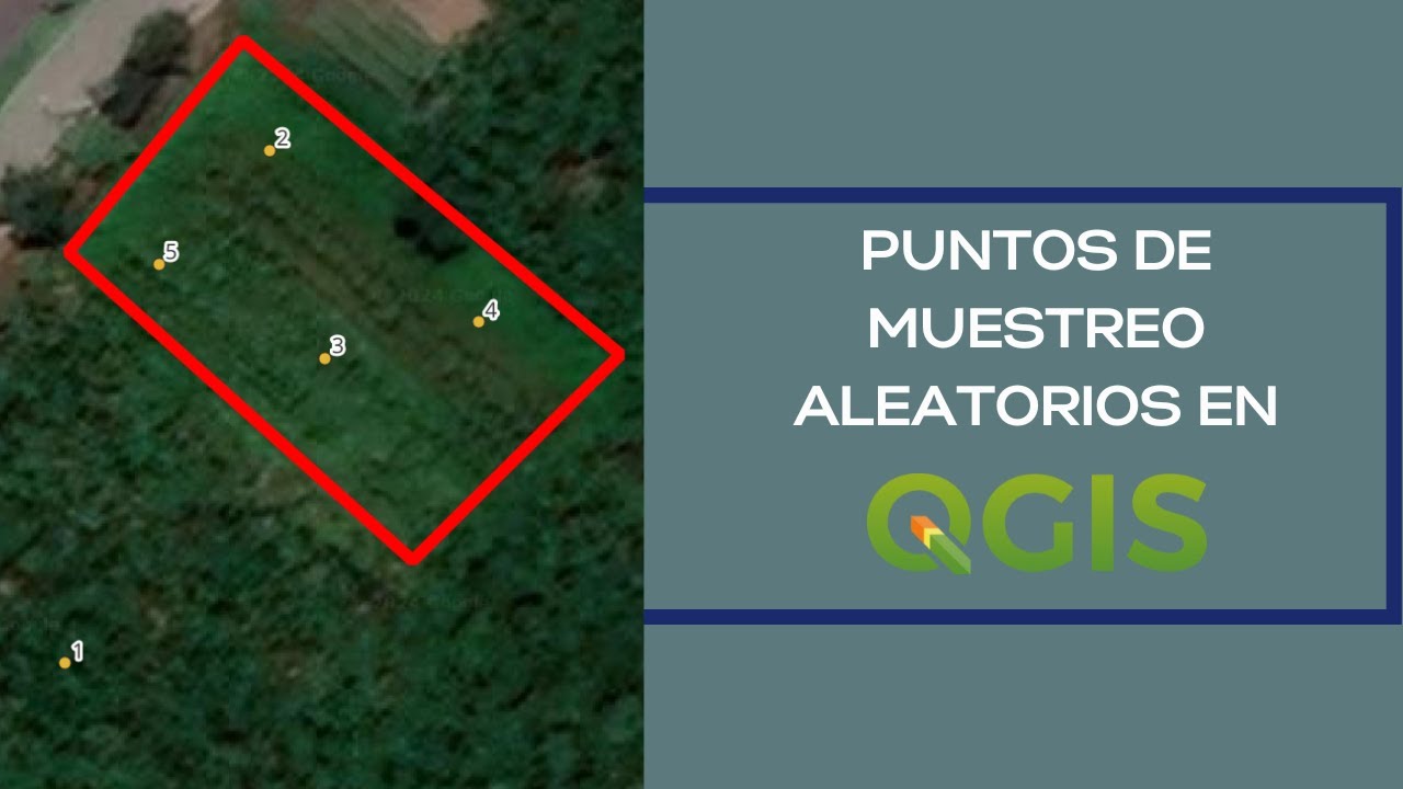 Puntos de Muestreo en QGIS