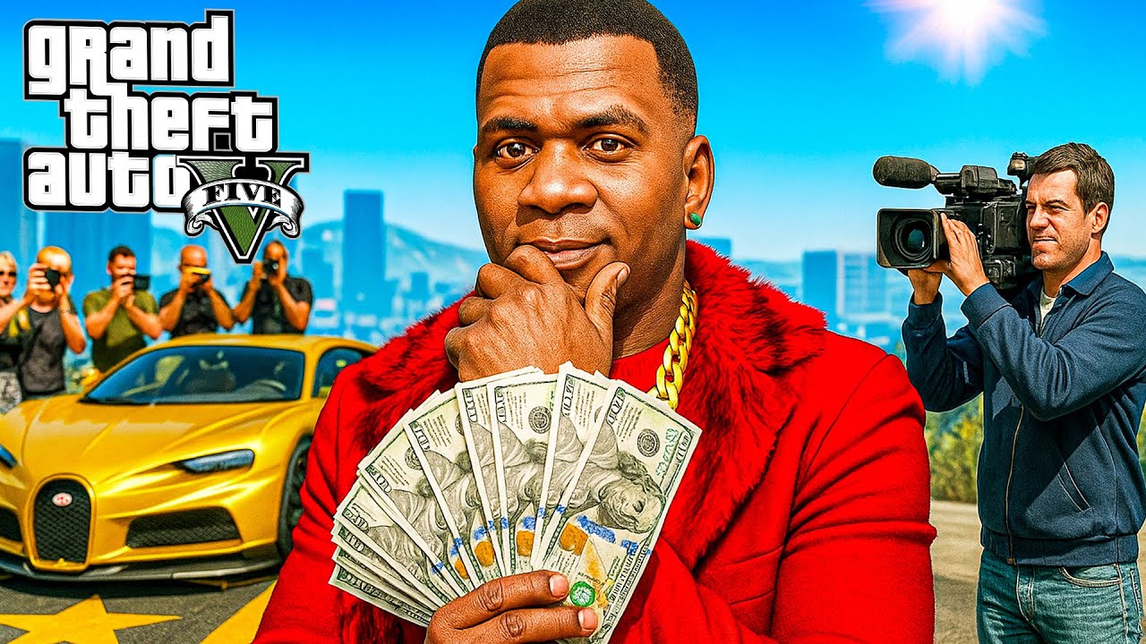 FRANKLIN OBTIENT 1.000.000 D’ABONNÉS ET DEVIENT ULTRA CONNU À LOS SANTOS | GTA 5 Mods