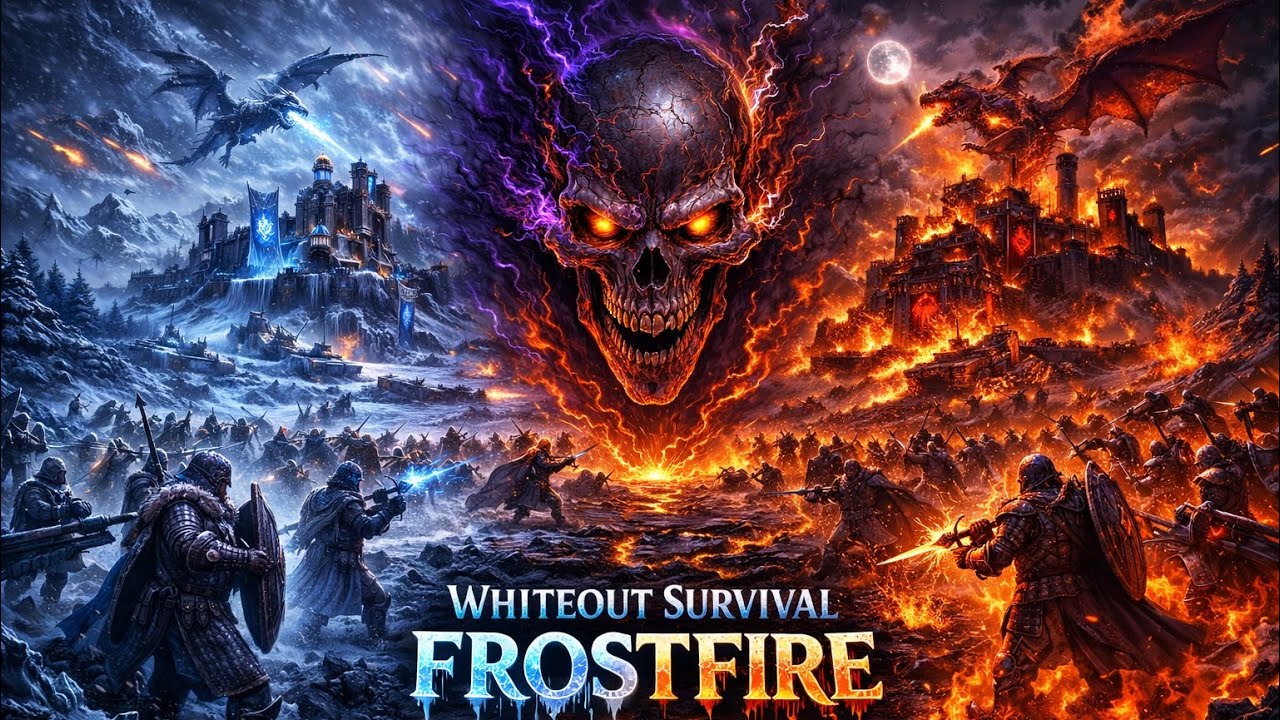WHITEOUT🥶￼ SURVIVAL🌏 FROSTFIRE❄️🔥 BATTLE💥 MOB👿 SIRR TOP RANKS #whiteoutsurvival #frostfire 