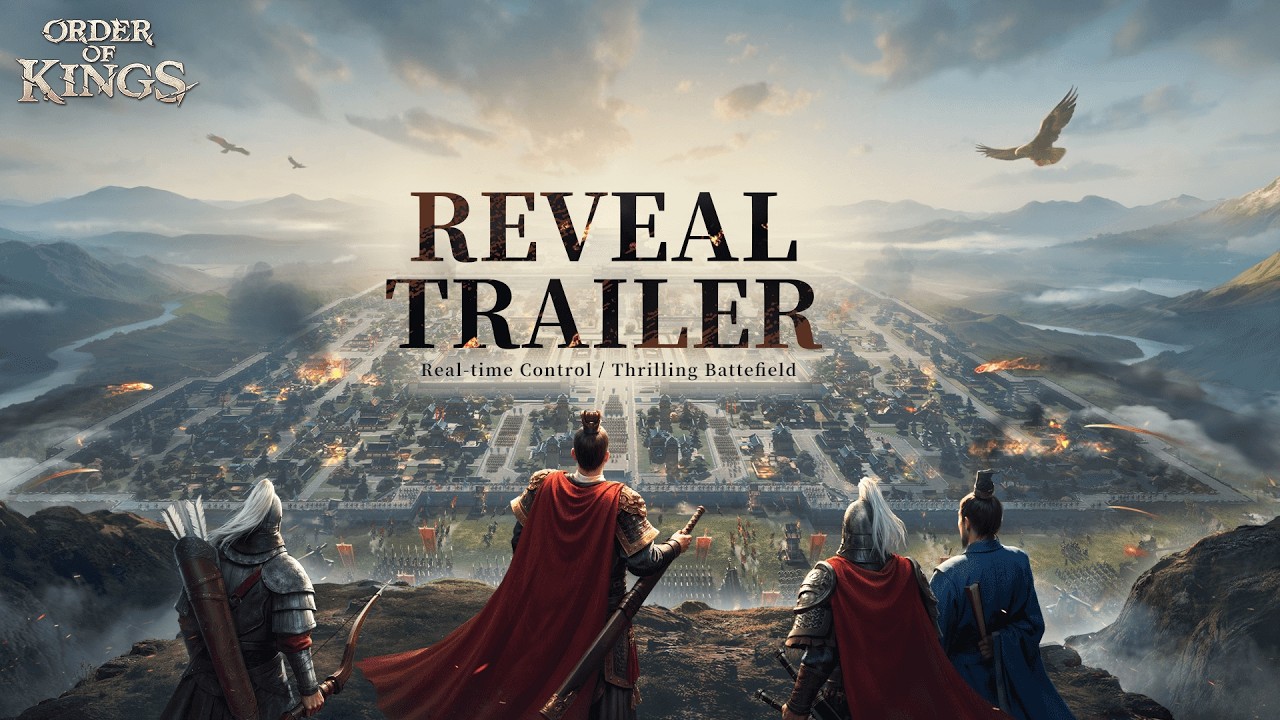 Order of Kings Reveal Trailer | Real-Time Combat! SLG × RTS War Game, Pre-register Open on Jan 9!