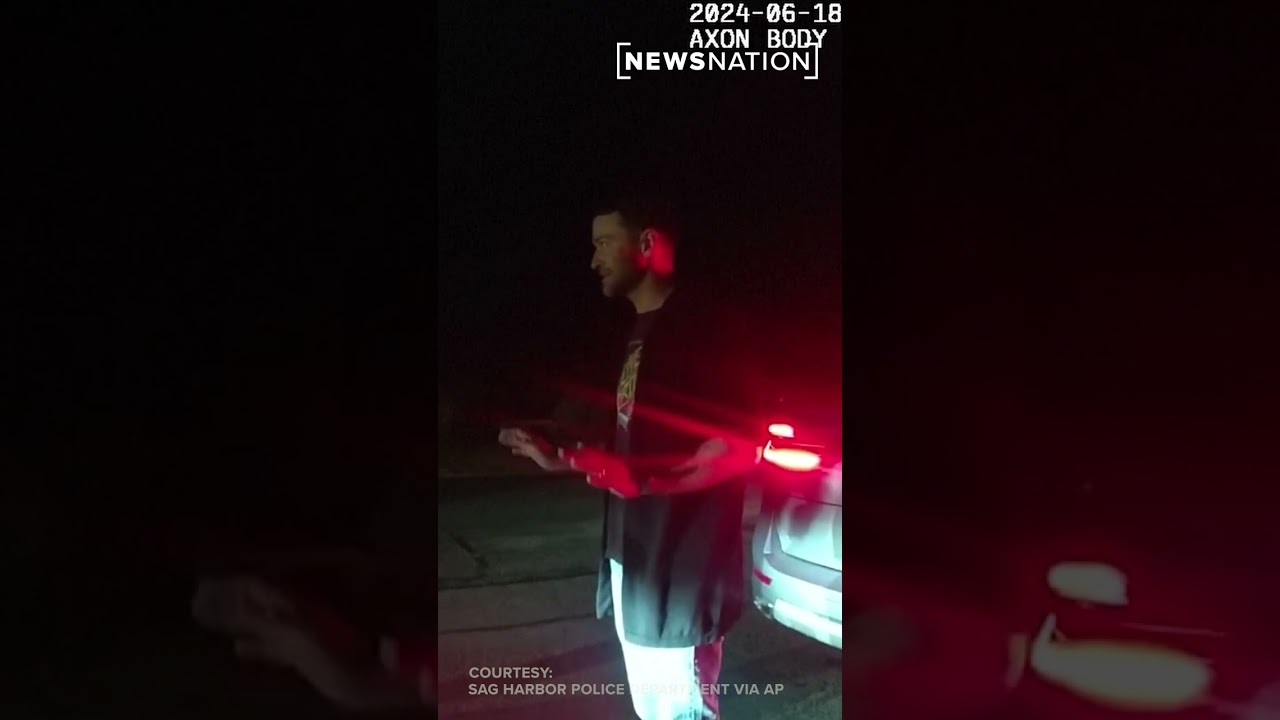 Justin Timberlake's 2024 DWI arrest footage released