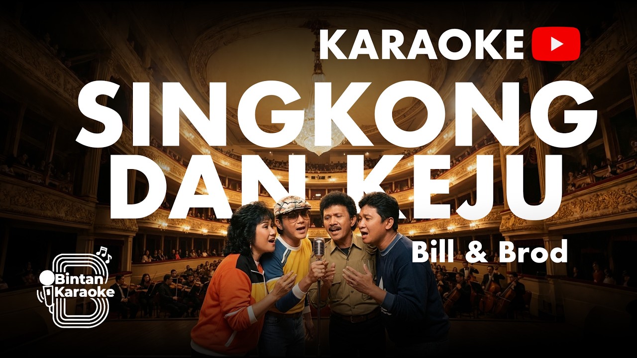 SINGKONG DAN KEJU - BILL & BROD (KARAOKE VERSION) | BINTAN KARAOKE