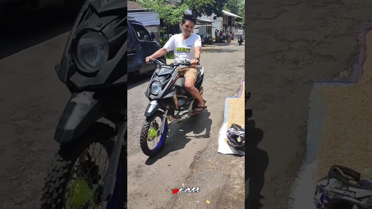 Cuma Matic Mesin Standart 😁😁 #shorts #matictrail #trailadventure