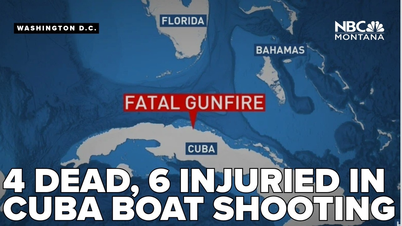 Cuban forces shoot 4 dead on U S  speedboat from Florida, authorities say