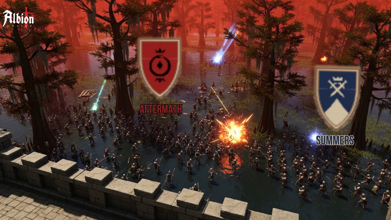 Summers vs AFTERMATH (Longfen Marsh) 8UTC FF | Albion Online