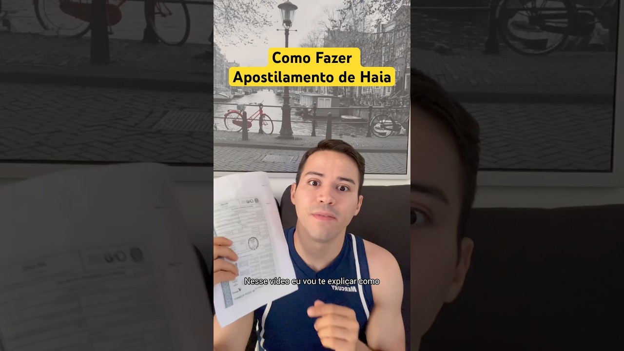 Como Fazer Apostilamento De Haia #brasileironaespanha #apostilamentodehaia #documentos #imigra&ccedil;&atilde;o