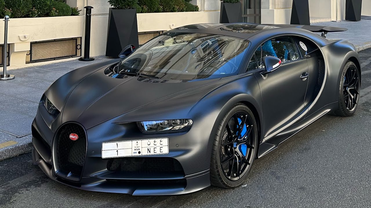 BUGATTI CHIRON 110ANS 20 EXEMPLAIRES !! Carspotting in Paris