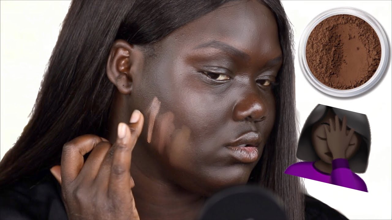 Trying Powder Foundation for the First Time || Nyma Tang