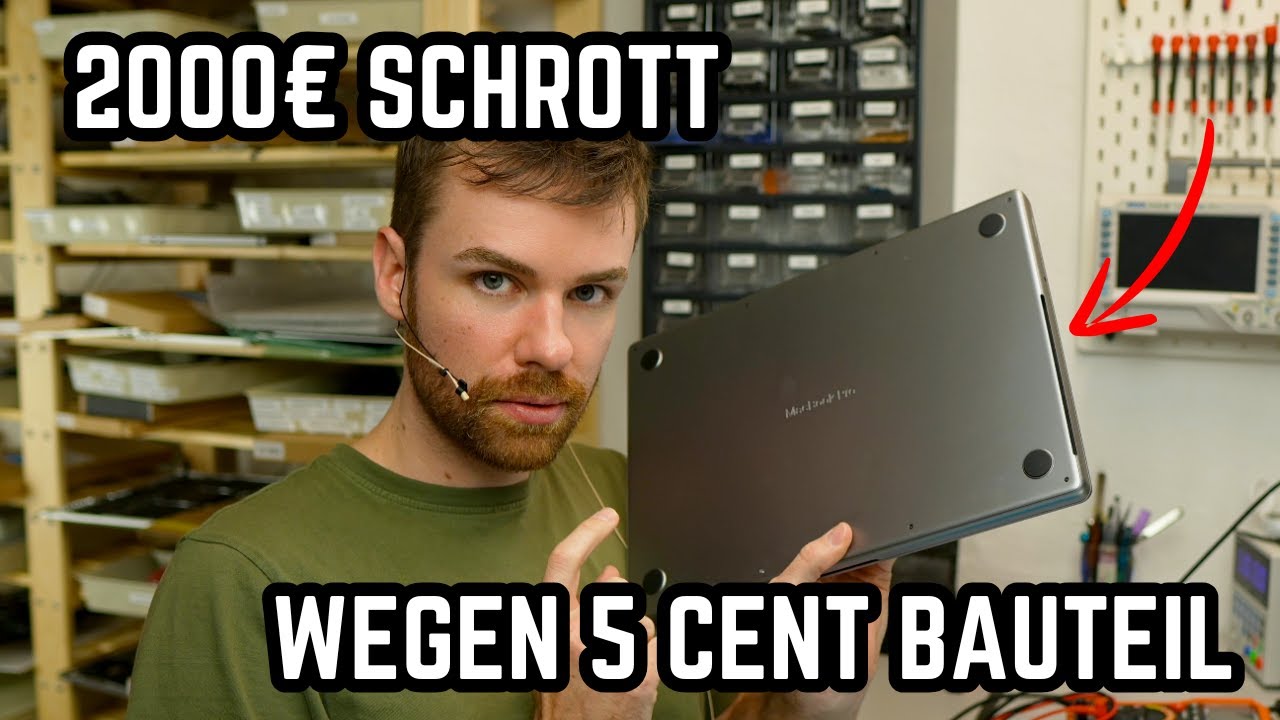 MacBook Pro 16 Kurzschluss Reparatur