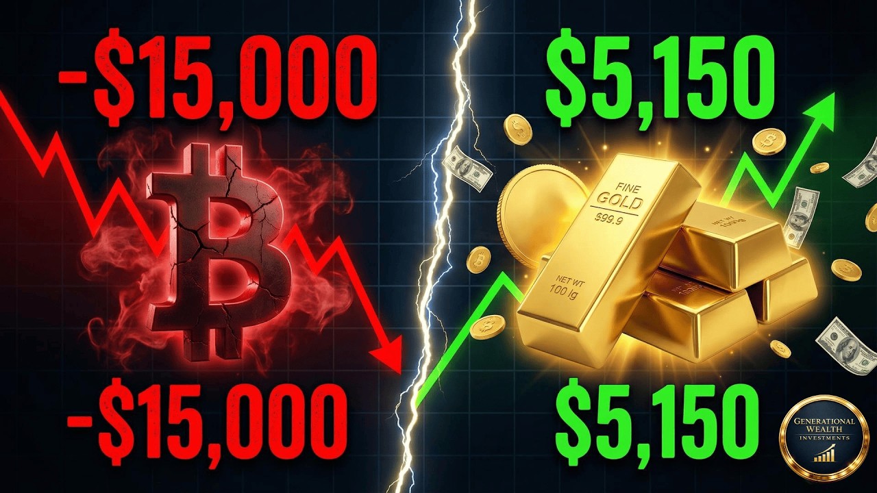 Gold Hits $5,150 While Crypto Bleeds: The 2026 Market Rotation Explained
