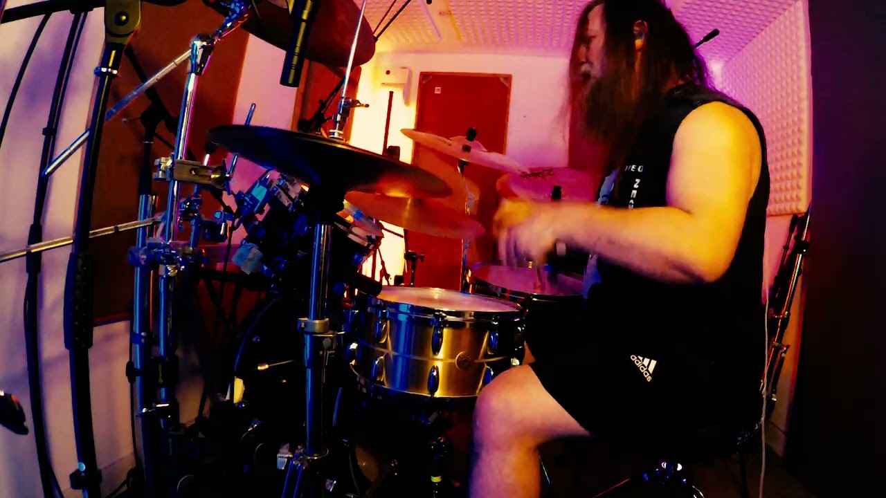 BREED 77 - END OF THE LINE - OFFICIAL DRUM PLAYTHROUGH (ONE TAKE!)