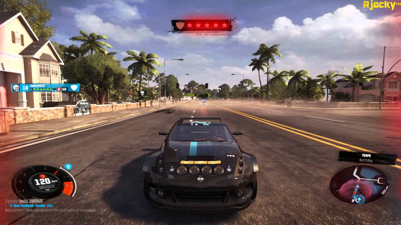The Crew 2nd Beta Miami 5 Stars Police chase