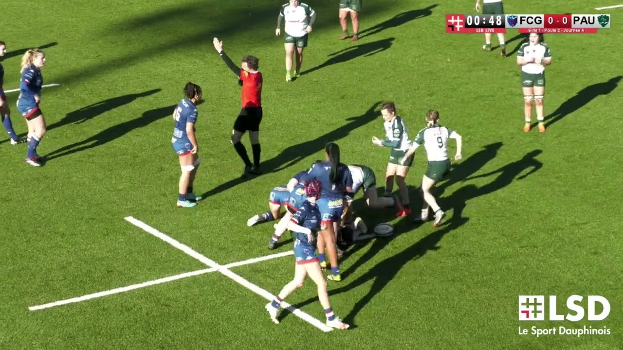 #Replay #LSD #Rugby #elite1 #feminines FCG Amazones vs Lons Section Paloise