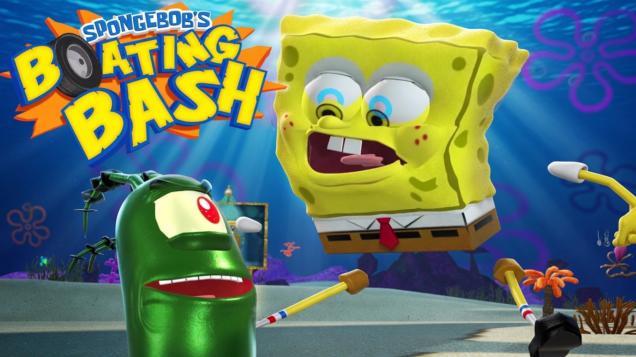 SpongeBob's Boating Bash: все сцены | Полный фильм об игре (Wii)