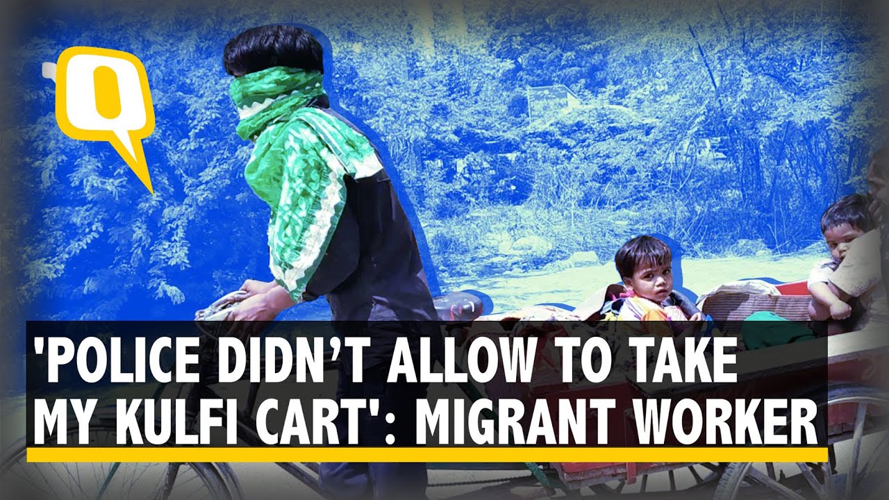 Cops Heckle Migrant Worker, Seize Kulfi Cart at Delhi-Noida Border