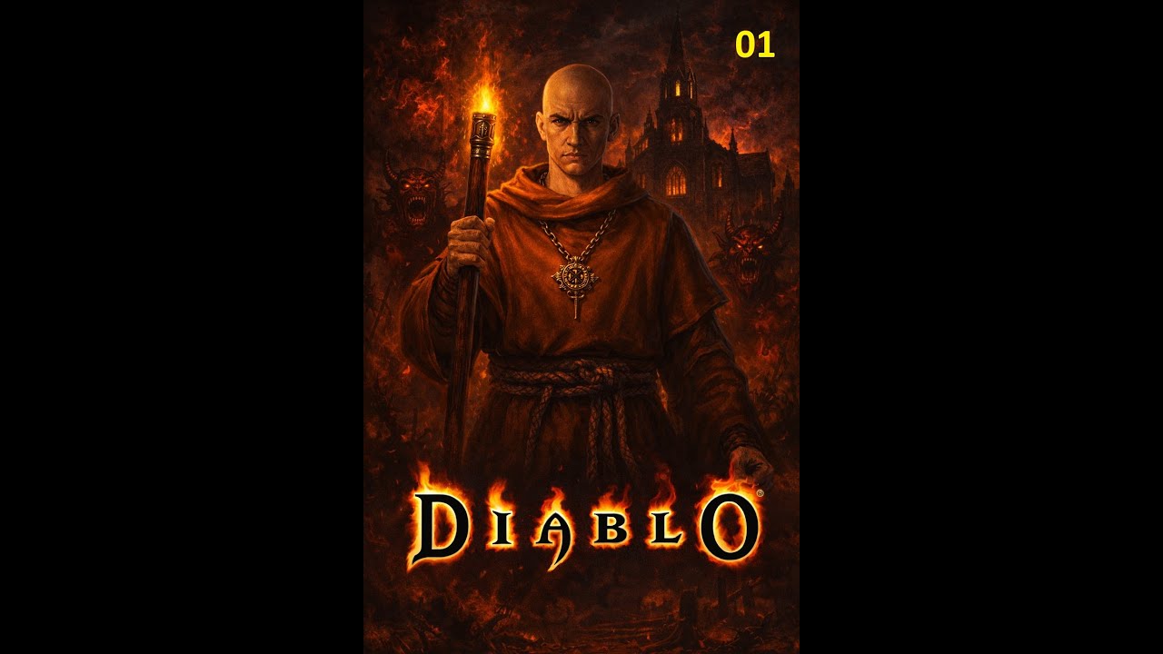 Diablo 1 Mnich #01 Starzy znajomi: Rzeźnik i Król Loryk