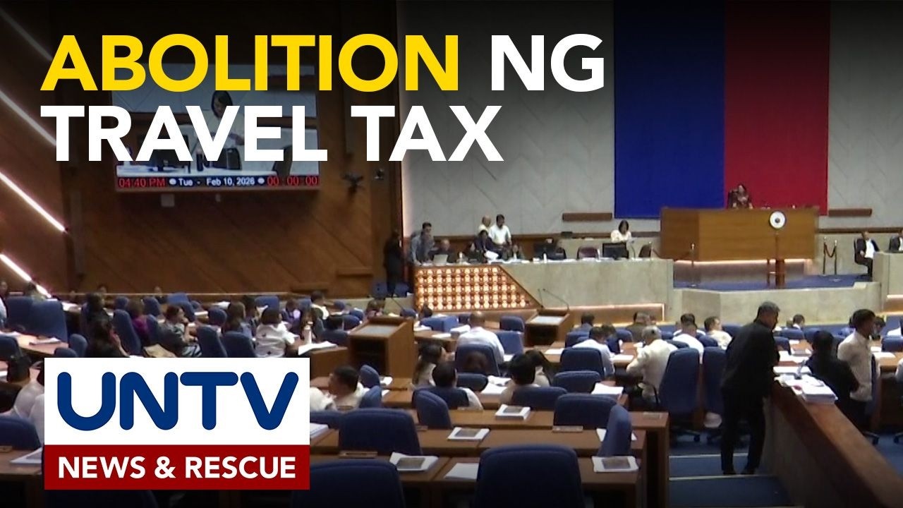 Panukalang pag-aalis ng travel tax, aprubado na sa Kamara