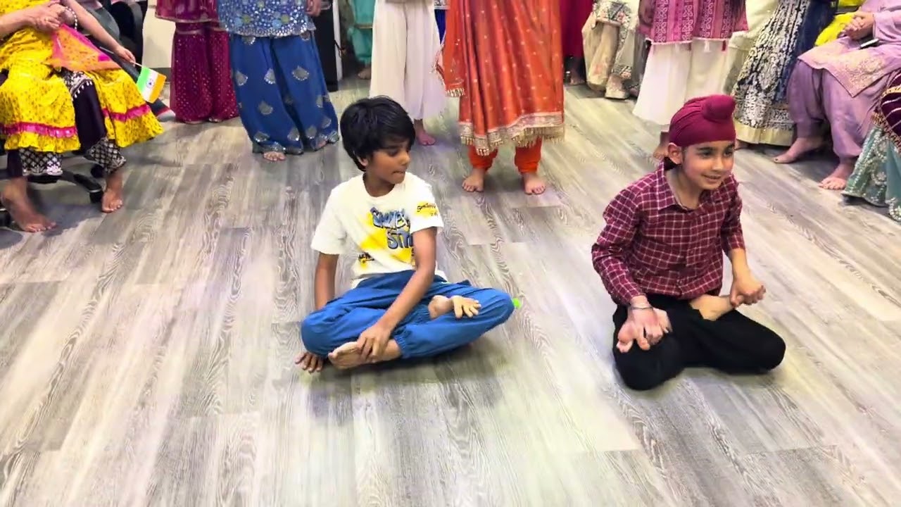 They are performing their roots & their ability in yoga .. 🎉💁🏻‍♀️