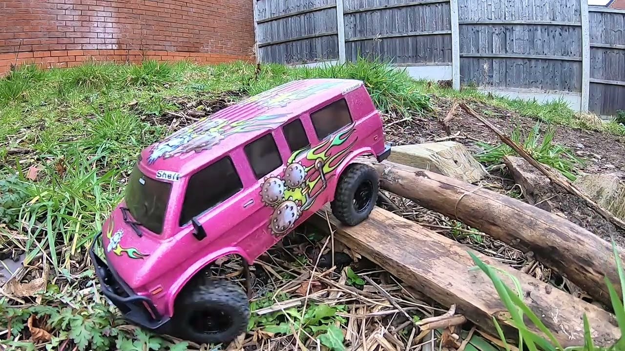 FTX Outback Mini Rock Van First Run In Me Garden