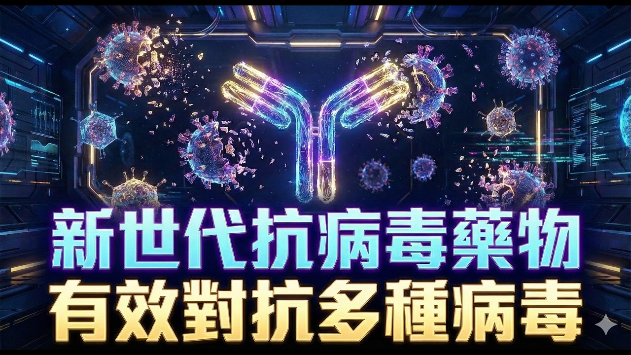 廣譜抗病毒藥物誕生！不殺病毒，而是鎖定「這個」宿主機制？ | 醫學新知解碼 EP.087