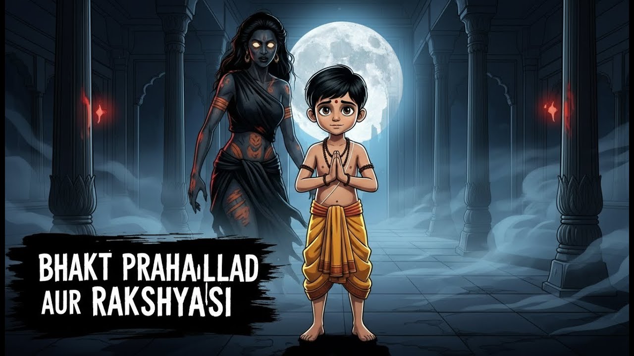 Bhakt Prahallad Aur Rakshyasi | Bhakti Ki Shakti Vs Mrityu | Hindu Mythology Horror Story.