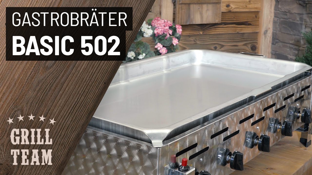 Gastrobräter Basic 502 | Perfekt für große Pfannengerichte | Vorstellung & Test | V2