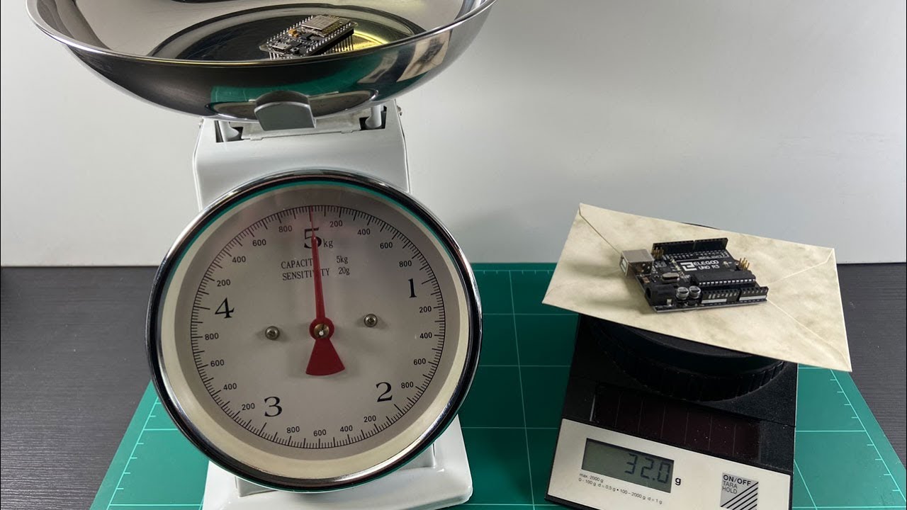 Eine Waage mit Arduino erstellen