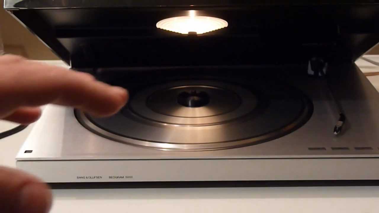 Bang & Olufsen Beogram 5000 Turntable Demonstration