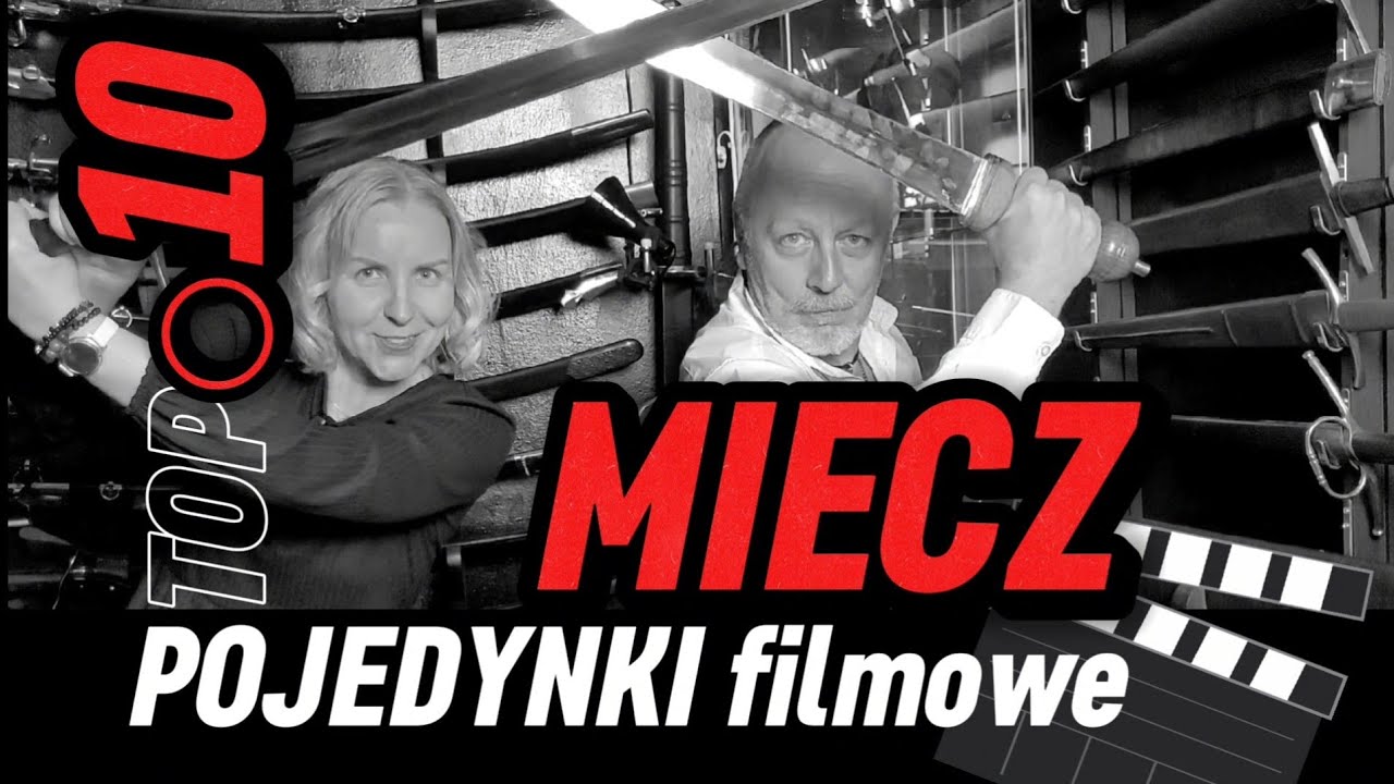 Top10 MIECZ 🔴 Pojedynki filmowe na miecze #sword #szermierka #Żmudzki na OSTRO
