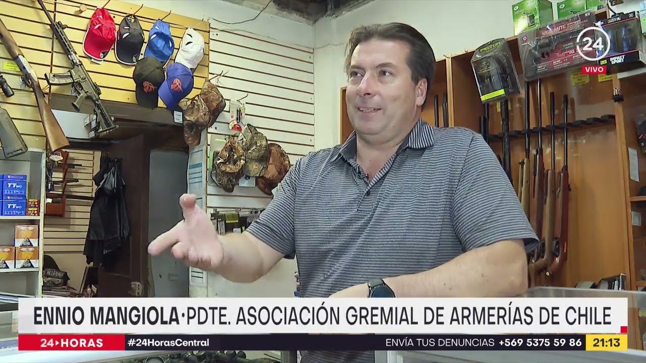 Mercado negro de las armas a fogueo adaptadas para disparar