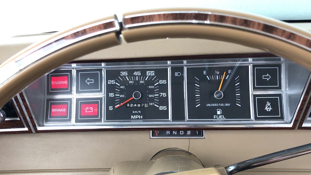 1982 Dodge Aries Cold Start (20° Fahrenheit)