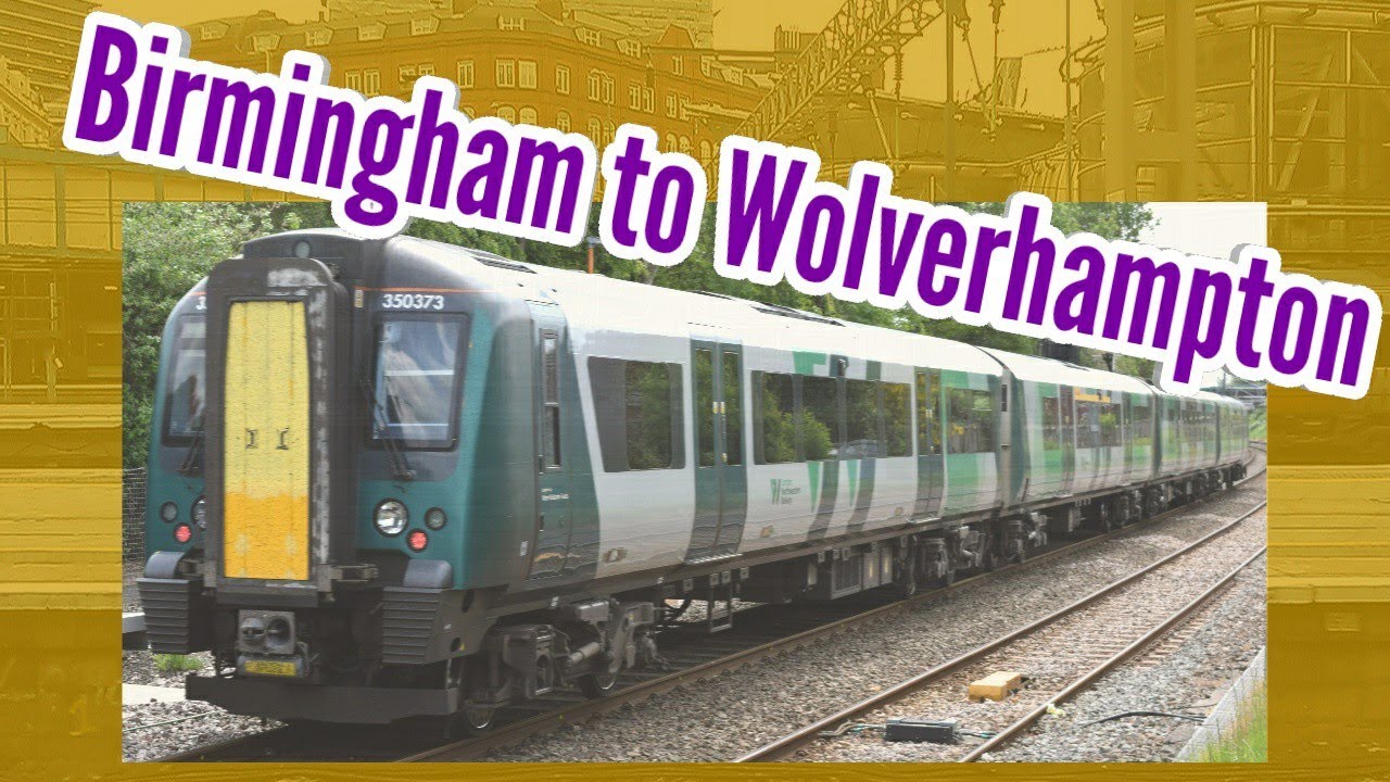 Birmingham New Street to Wolverhampton***FULL JOURNEY***Stopping Service***West Midlands Trains 350