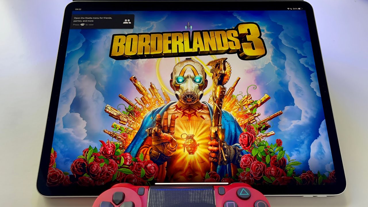 Borderlands 3 (part 1) | Stadia gameplay on iPad Pro 4th gen 12.9&rdquo; iPadOS
