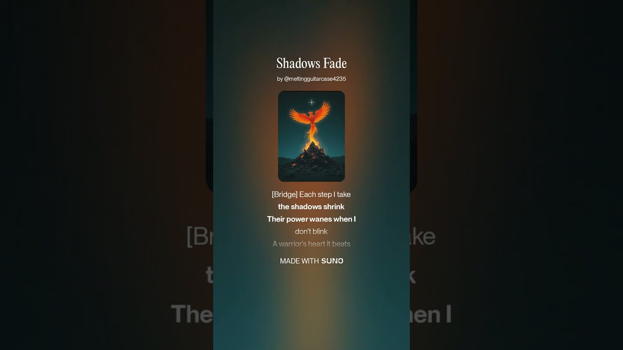 Shadows Fade (lyrics)