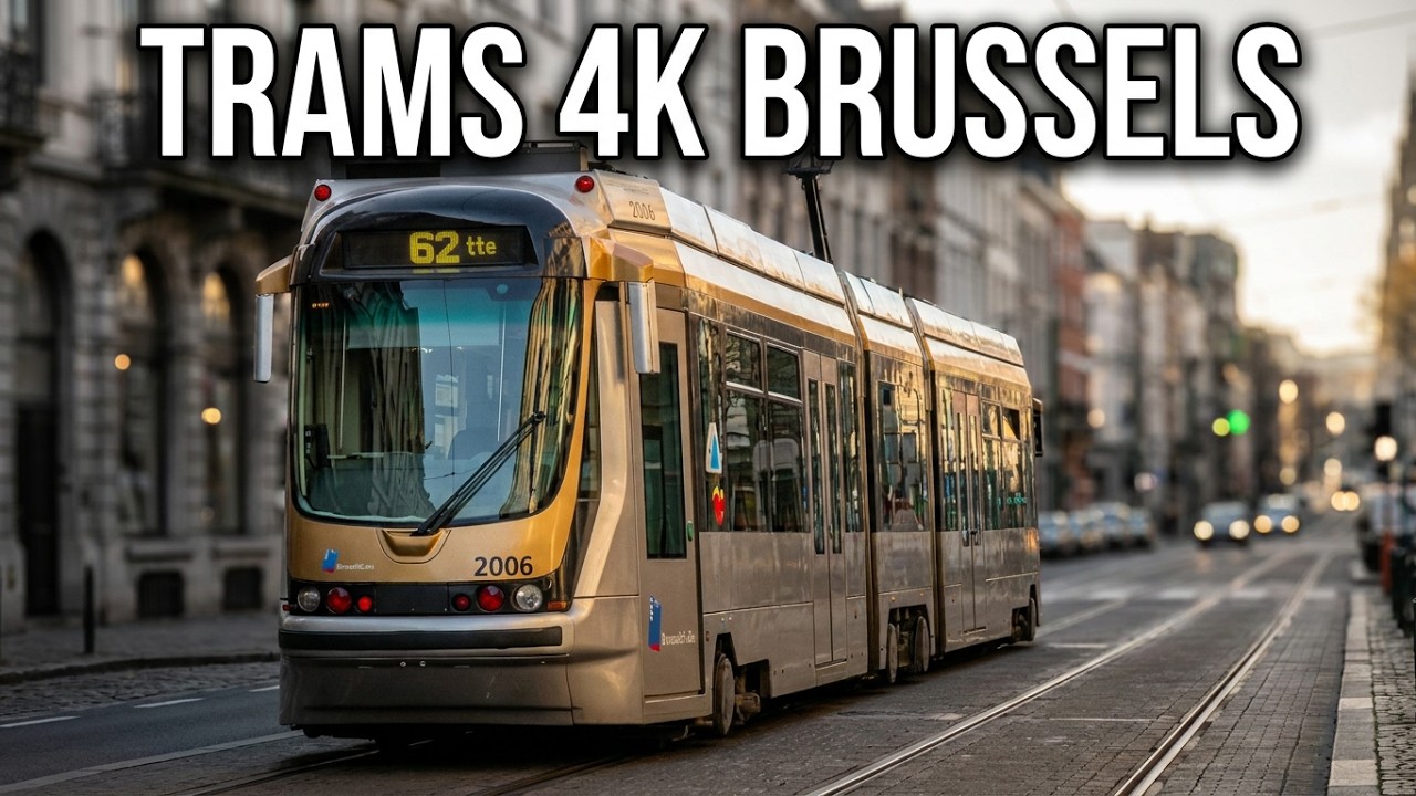 Compilation Trams 4K 