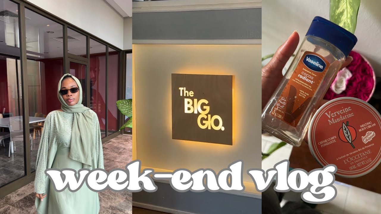 WEEK-END VLOG: City Game, Nouveau Restaurant de Brazza, boutique en ligne, church, haul l'Occitane