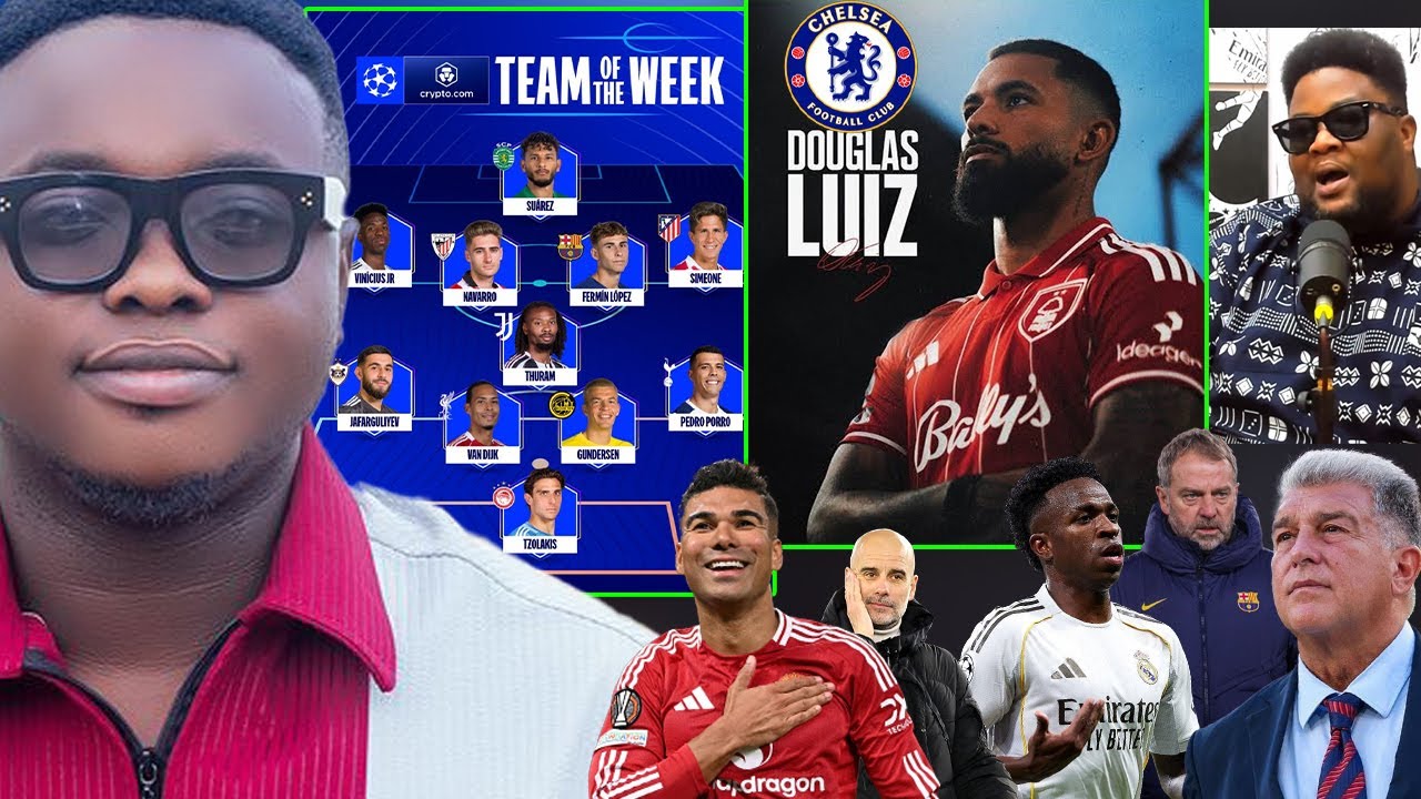 CHELSEA SURPRISE SIGNING, BARCA FINALLY DO..MADRID WINS ALL NEW..CASEMIRO LEAVES, ANALYSIS OF TOP..