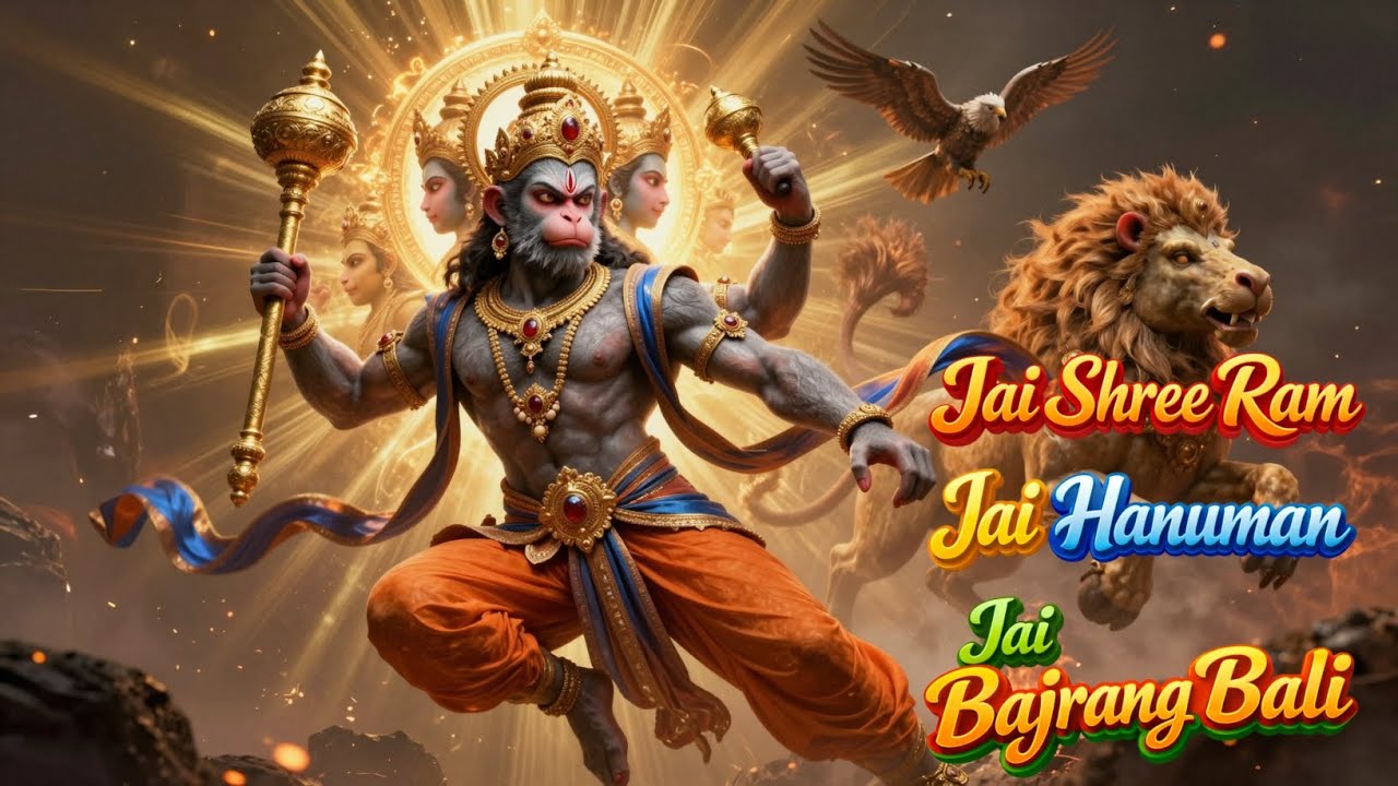 ओम हनुमते नमः  रैप भजन | Jay shree Ram, Jay hanuman, Jay bajrang Bali | 