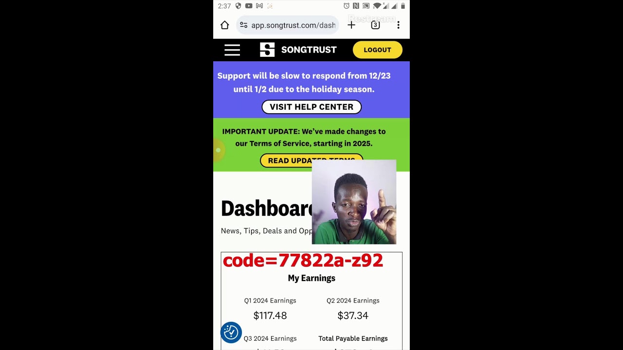 songtrust  link to discount in description, collect mechanical & performance royalties worldwide