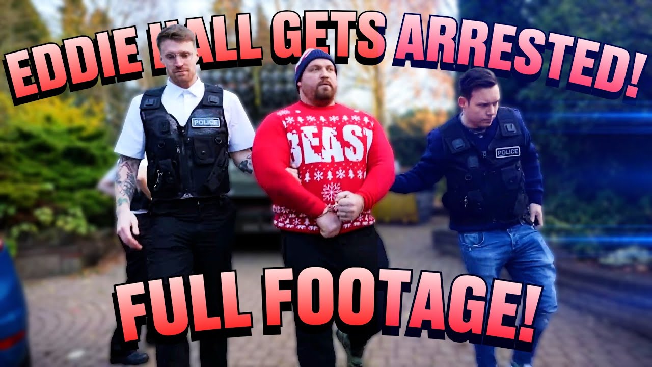 World's Strongest Man Eddie Hall Gets Arrested