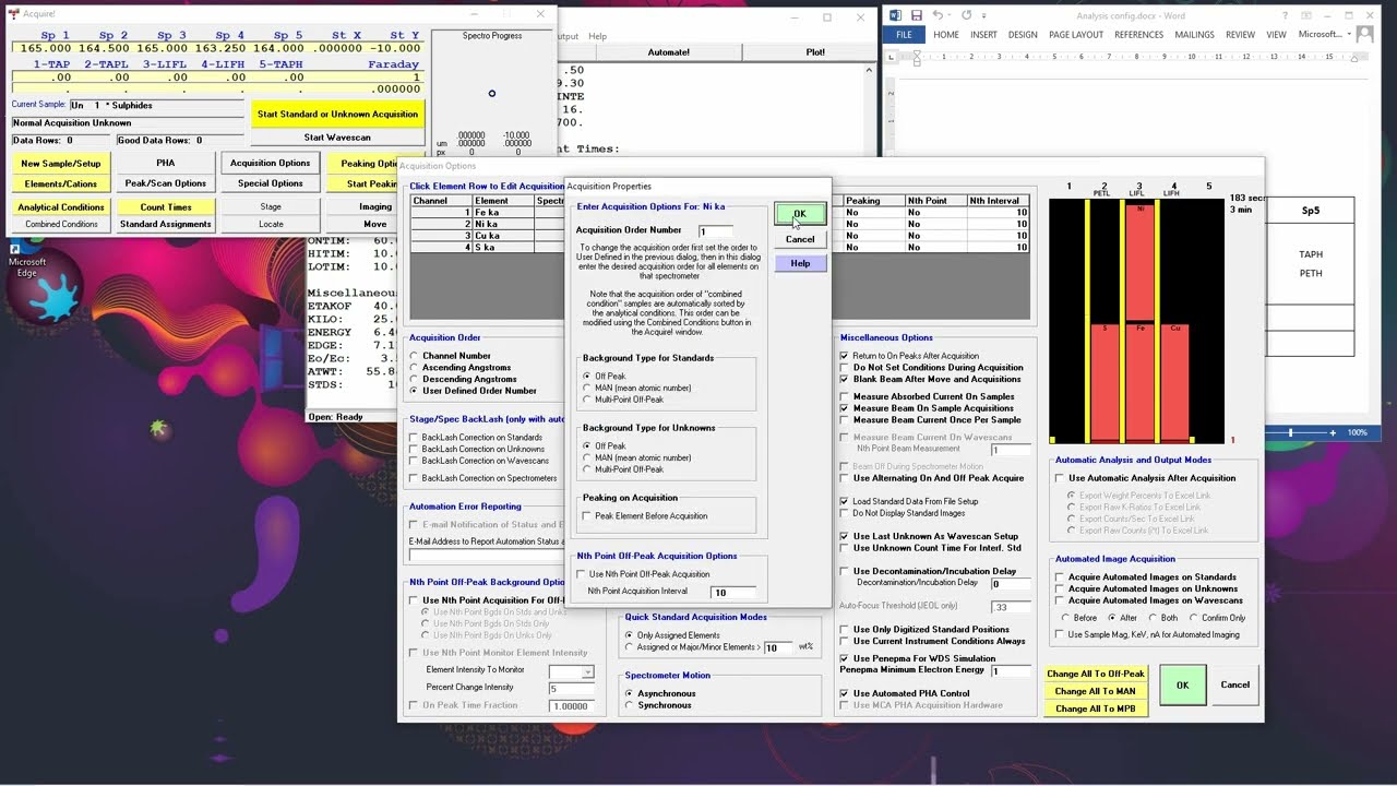 Probe for EPMA sample setup Part 1