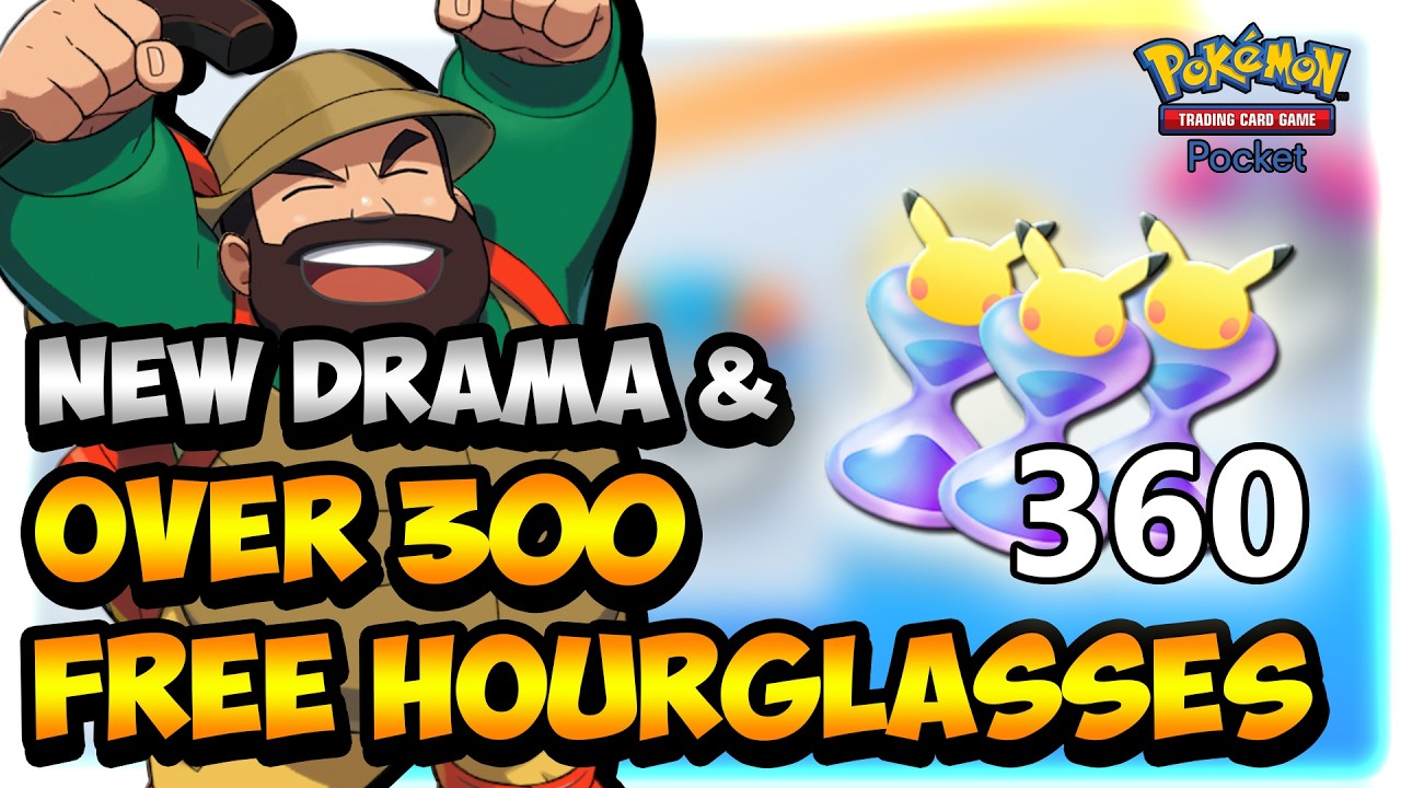 OVER 300 FREE HOURGLASSES INCOMING & New Drama!!! | Pokemon TCG Pocket