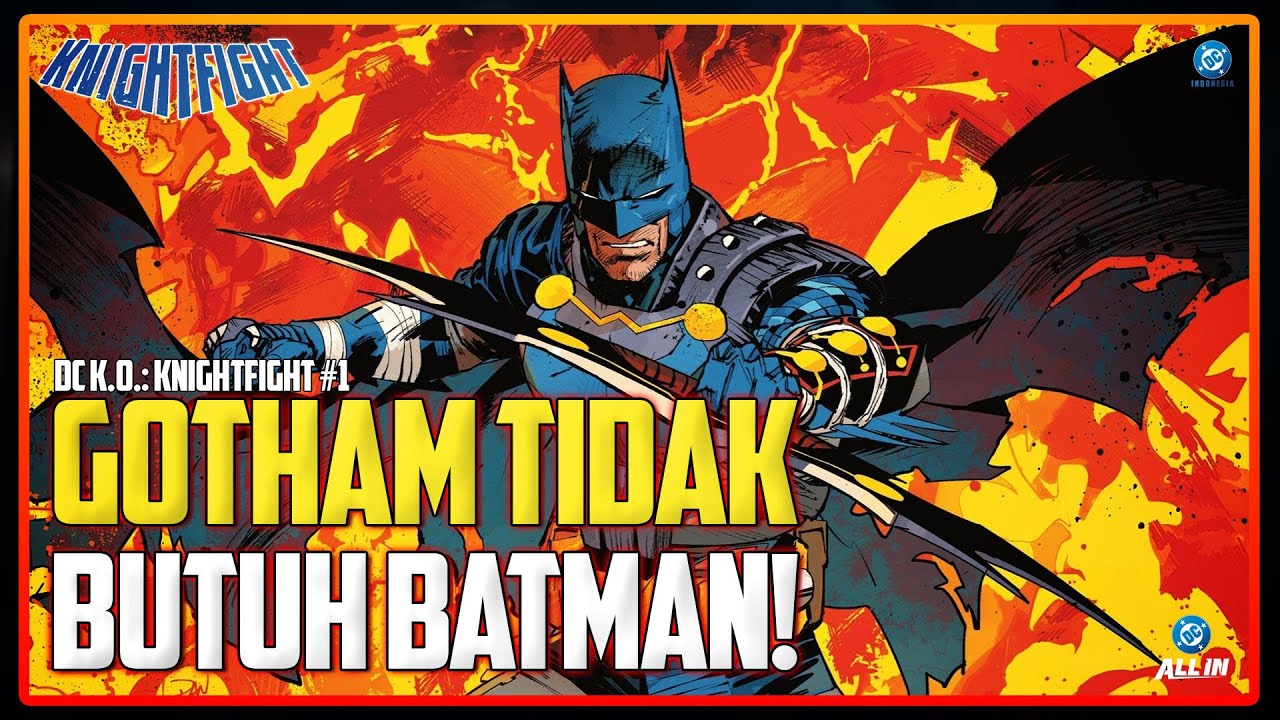 DC K.O.: KNIGHTFIGHT #1 – Masa Depan Batman yang Kelam!