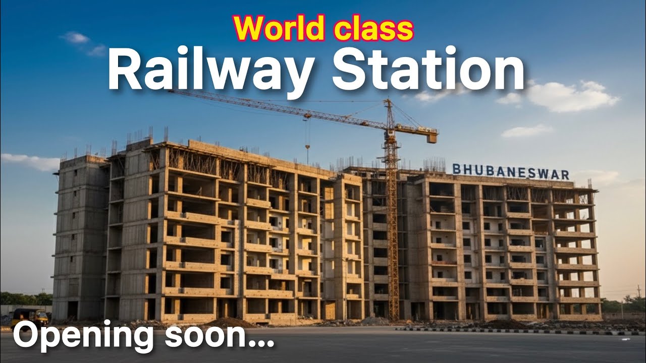 Inside Bhubaneswar’s New World-Class Railway Station | Exclusive Tour 2025