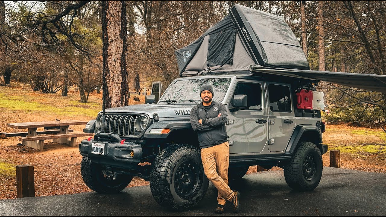 Jeep Build | Field testing iKamper Skycamp Mini 3.0 | Family Camping Trip