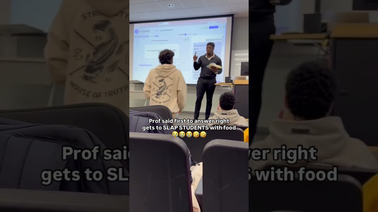 SLAPPING WITH FOOD IS CRAZY!