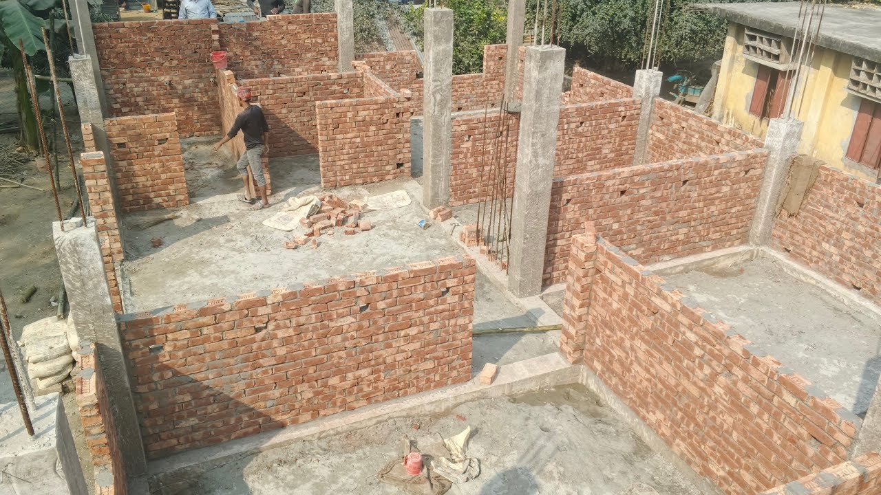 😱 মাত্র ৯ লক্ষ ৮০ হাজার টাকায় দুইতলা ফাউন্ডেশনসহ ৩ রুমের একতলা বাড়ি!👉 ৮৭৫ স্কয়ার ফিট ছাদ