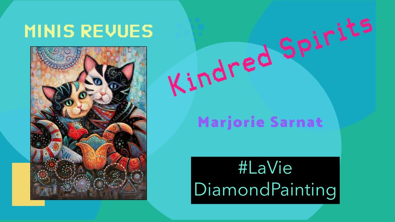 Revue Kindred Spirits de Marjorie Sarnat chez @diamondartclub