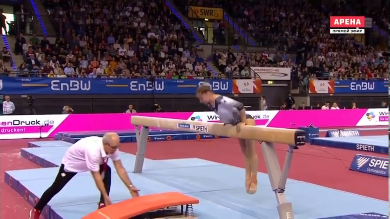 Ana Padurariu Beam Stuttgart World Cup 2019